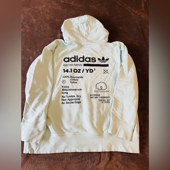 Adidas hoodie size XL - Picture 2 of 2